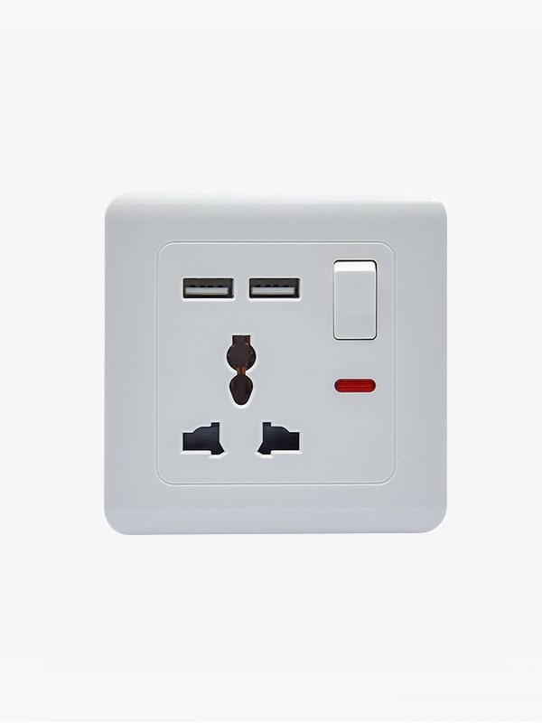 SINGLE SOCKET SWITCH UNIVERSAL WITH NEON